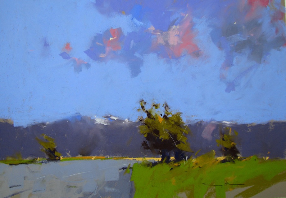 Tony Allain | Autumn |  Soft Pastel | McATamney Gallery | Geraldine NZ